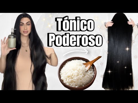AGUA DE ARROZ PARA EL CABELLO 🍚 Hace crecer tu cabello 3 veces más rápido 😍