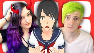 Wow Laurenzside Attacks Bijuu Mike, Yandere Simulator Youtubers Clash