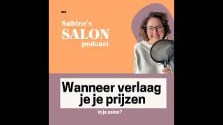 #86 Wanneer verlaag je je prijzen in je salon?