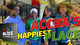 HILARIOUS & FUN VLOG AT BLISS ACCRA'S HAPPIEST PLACE | TRY NOT TO LAUGH 😂🤣 #bliss #trampoline