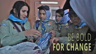 A Youth Leader who wants to change the world
Meet Bheshta Sediqi, an Afghan youth leader who encourages boys and girls to #BeBoldForChange #IWD2017
Credit: OF-4 Una Sighvatsdottir A Youth Leader who wants to change the world