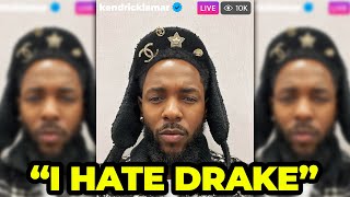 Kendrick Lamar Disses Drake On IG Live After Dropping Euphoria Diss Track