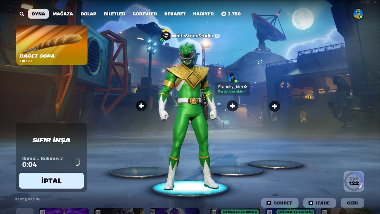 Fortnite  - Mighty Morphin Power Rangers - Green Ranger  Gameplay  Blitz Royale