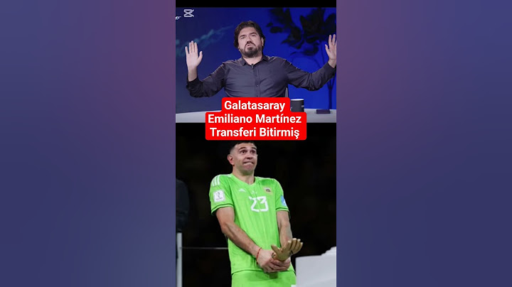 Galatasaray Emiliano Martínez Transferi Bitirmiş