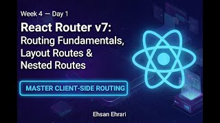 Week 4 - Day 1. Introduction to React Router