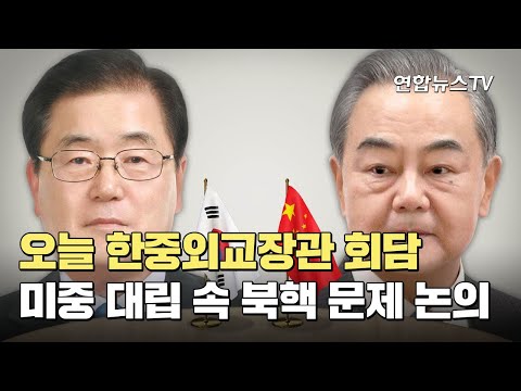 오늘 한중외교장관 회담…미중 대립 속 북핵 문제 논의 / 연합뉴스TV (YonhapnewsTV)