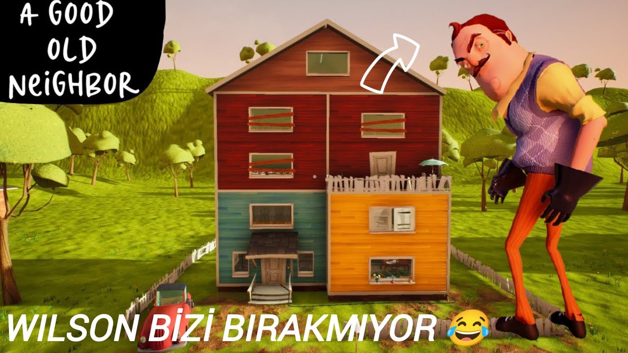 WILSON BİZİ RAHAT BIRAKMIYOR 😂 Hello Neighbor Mods #2