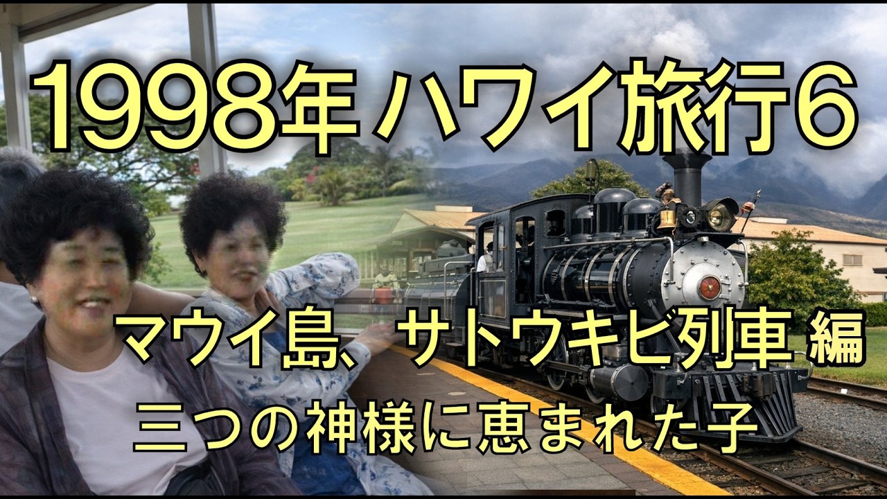 三つの神さまに恵まれた子 75 ～ 1998年、ハワイ旅行6 － マウイ島