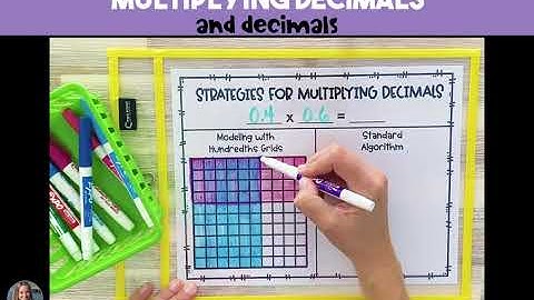 Multiplying Decimals and Decimals Tutorial Video