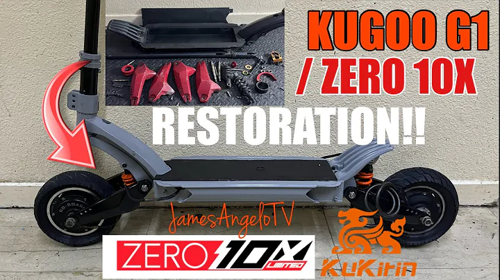 Revive & Renew!👀💯 Zero 10X / Kugoo G1 / Varla Eagle Restoration! Part 1| James Angelo TV | Vlog 156