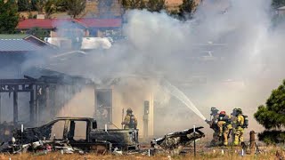 Santa Fe Cessna Crash into Home