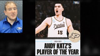2024 men's college basketball season awards from Andy Katz