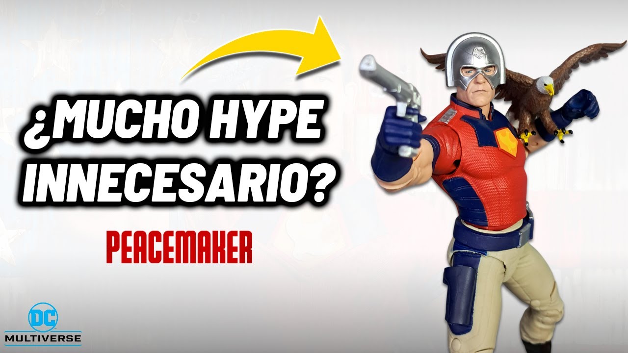 LA FIGURA DE PEACEMAKER DE MCFARLANE VALE LA PENA ? 🤔❗ - dc multiverse REVIEW