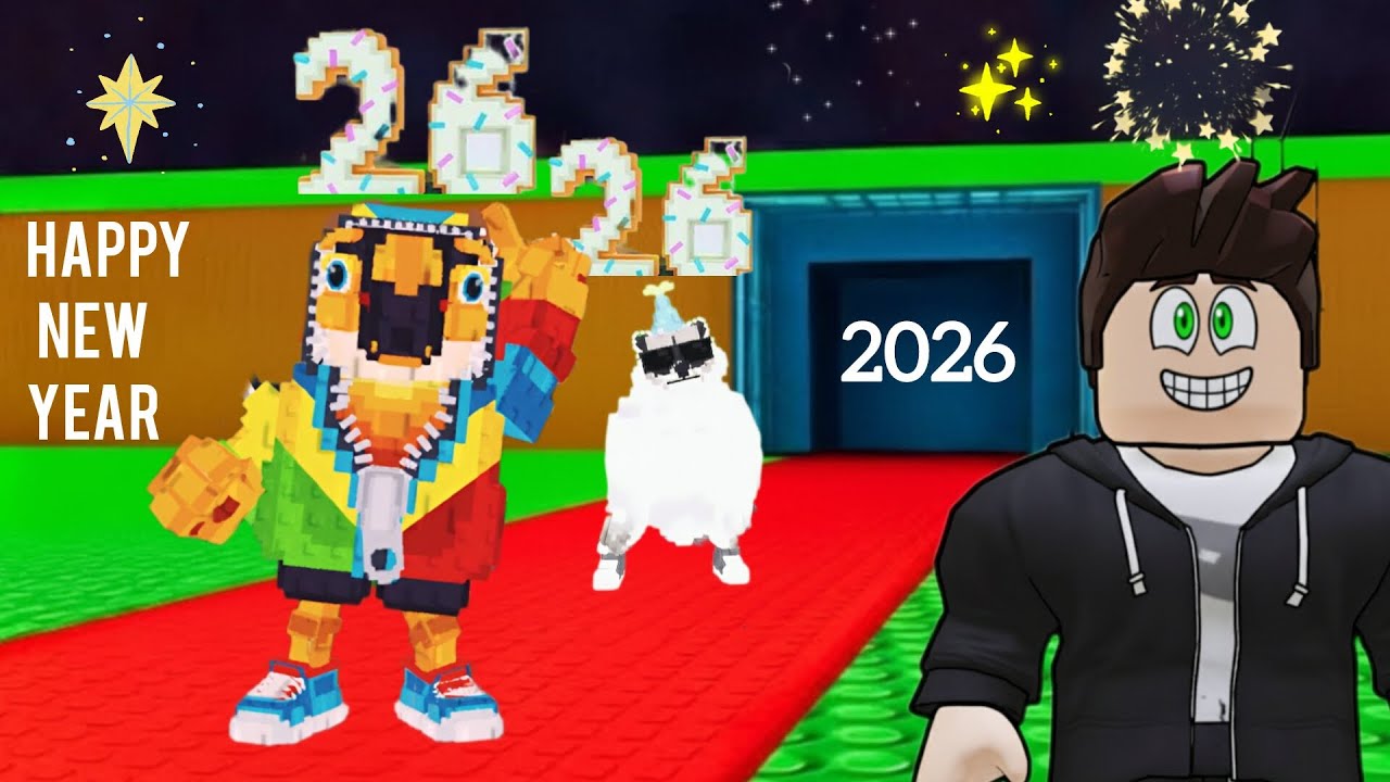 I played New year update in steal a Brainrot | Roblox 