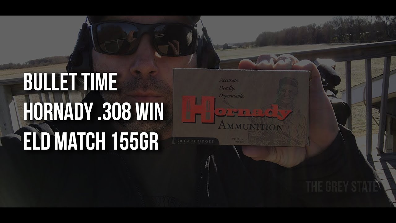 Bullet Time - Hornady ELD Match 155 gr Chronographed