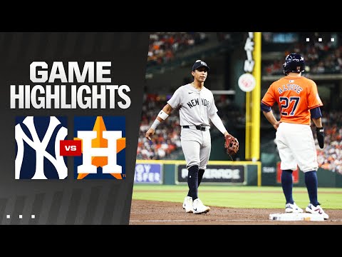 Yankees vs. Astros Game Highlights (3/29/24) 