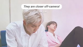 NAMJIN｜Они были ближе, когда были за кадром 📹