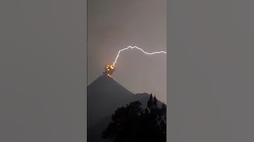 Thumbnail of Volcanic lightning is caused by a volcanic eruption rather than from an ordinary thunderstorm.