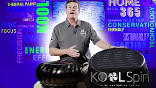 KOOLSpin: Solar Attic Ventilation 120x the Power of a Whirlybird