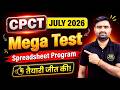 CPCT Mega Test 05 - Spreadsheet | Mega Test for CPCT July 2026 | CPCT MELA 2026 | CPCT July 2026
