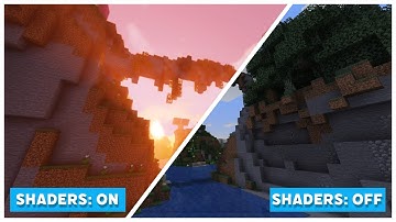 Minecraft Shaders ON VS OFF
