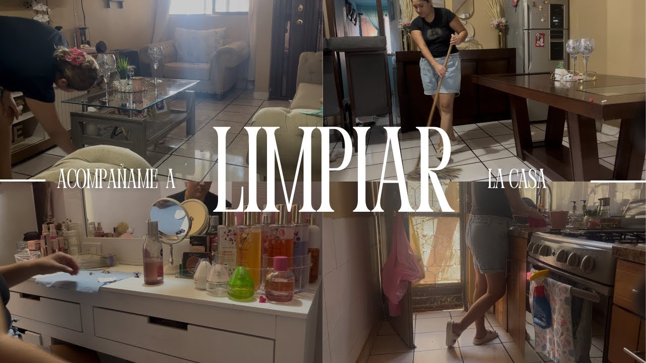 Limpieza 🧹 en mi casa de Infonavit | más de 5 horas de limpieza 🧼| motívate a tener tu hogar limpio 