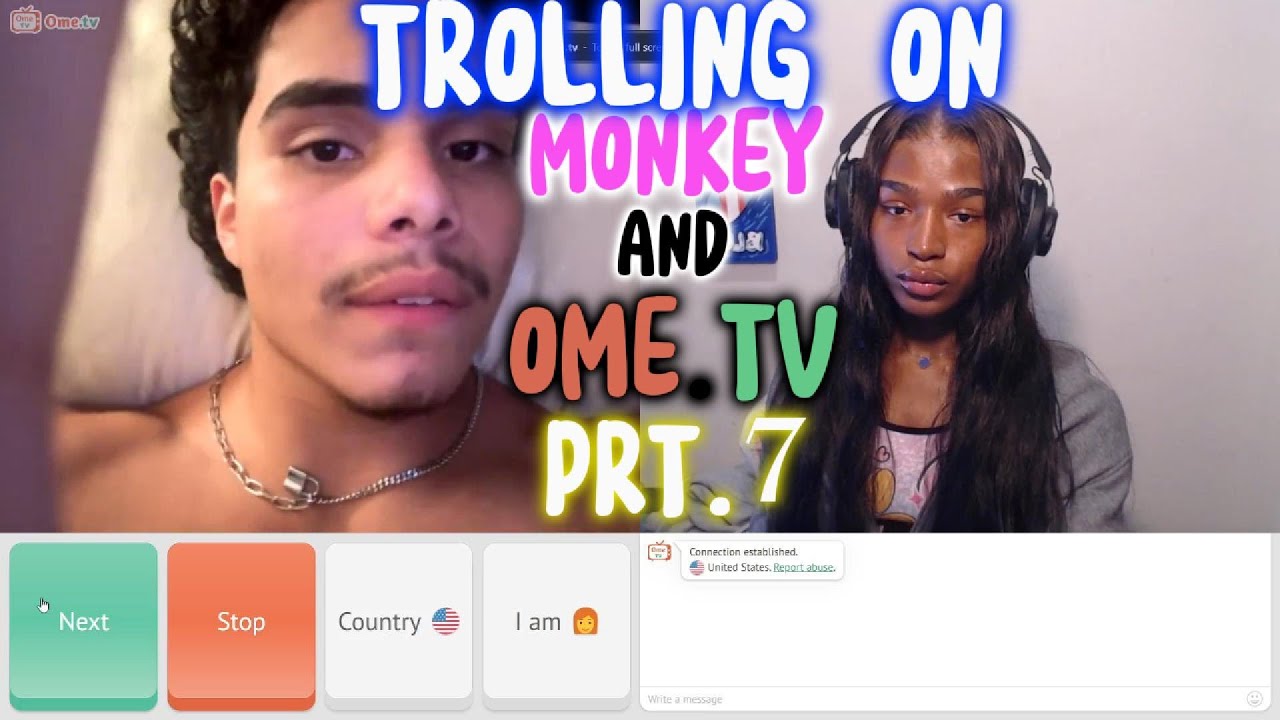 Trolling On MONKEY APP & OME.TV PRT.7 | Trans Girl Content |