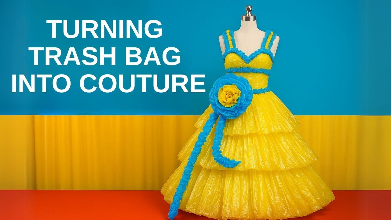 prom dress out of trash bags The Parable of the Trash Bag Prom Dress: Am I Raising a Creative Child?