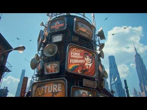 Future New York City — RED RAINBOW