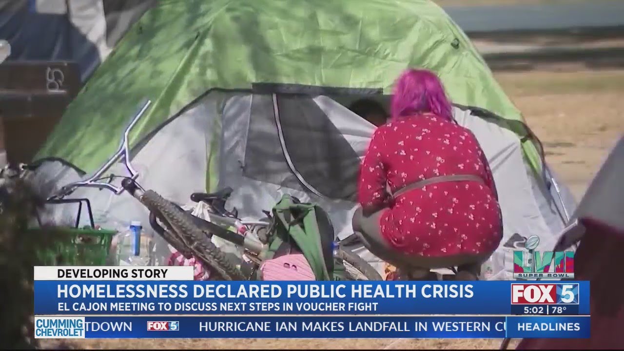 Homelessness Declared Public Health Crisis - YouTube