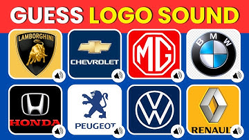 Guess The Car Logo Sound | Logo Quiz 2025 | Audi, BMW, Porsche, Ford, Lamborghini, Car Logos.