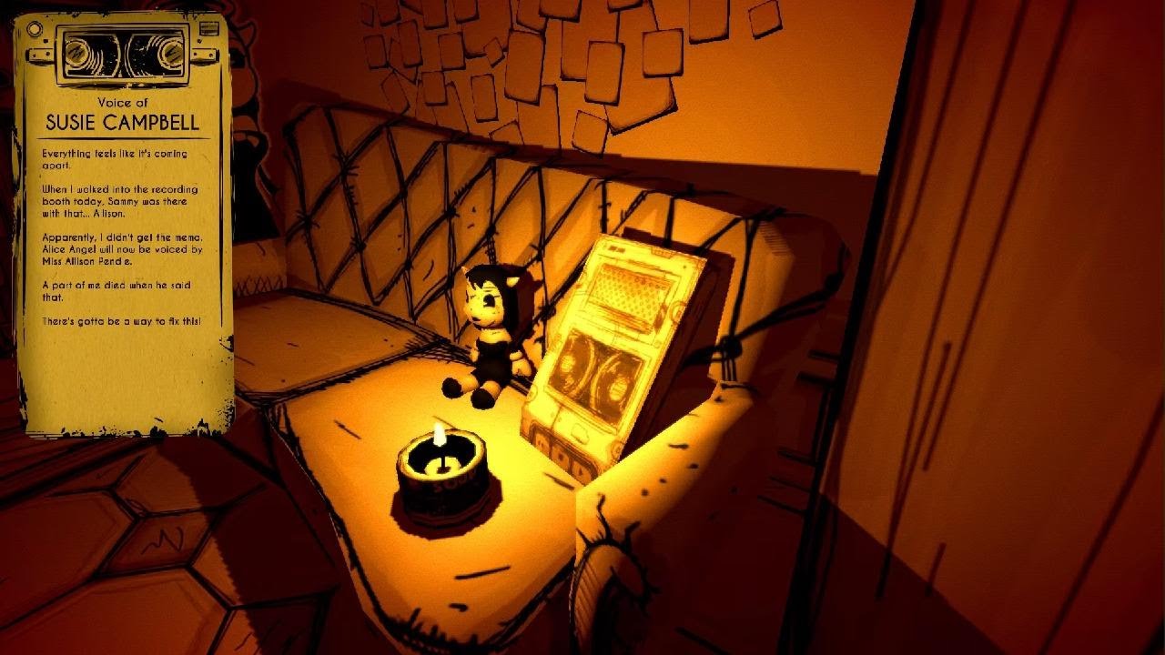 Bendy and the Ink Machine Susie Campbell Audio Logs (Chapter 3)