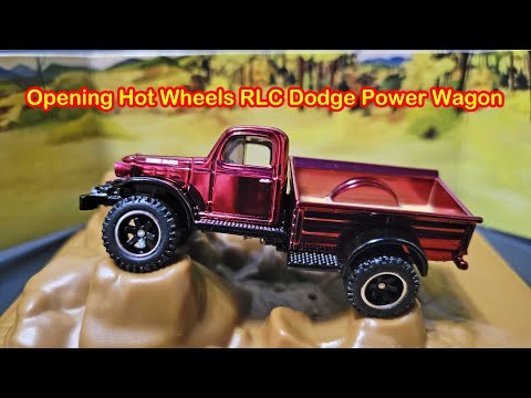 Opening Hot Wheels 2022 RLC Dodge Power Wagon - YouTube