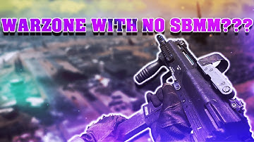 I turned off SBMM in Warzone!
