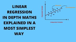Tutorial 3: Linear Regression In Depth Maths Intuition Explained, Machine Learning, Data Science
