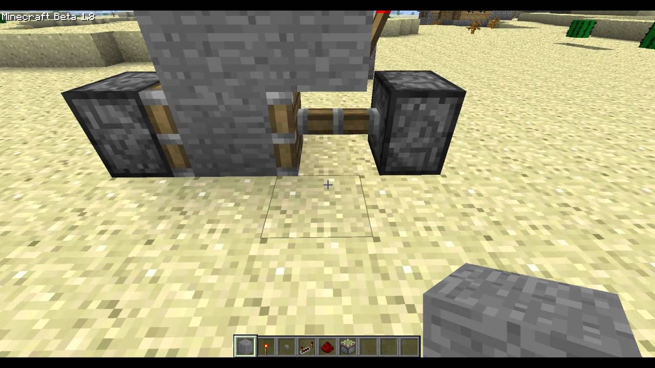 Minecraft T flip flop tutorial - YouTube