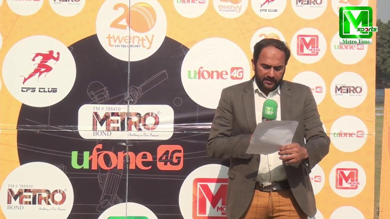 CPS CUP 2021-Khawar Properties vs Mover PK| Metro Time Sports