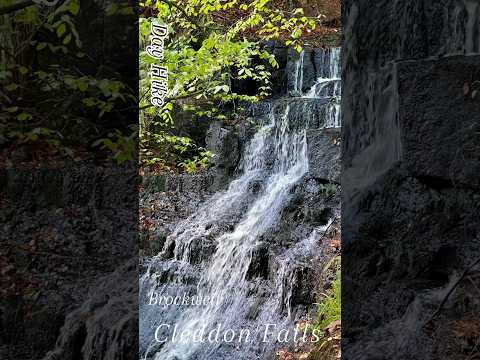 Cleddon Falls Brockweir @HoofHike 👈 see more #hiking #nature #wales #waterfall