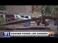 Aps fire crews keeping people safe from downed power line dangers