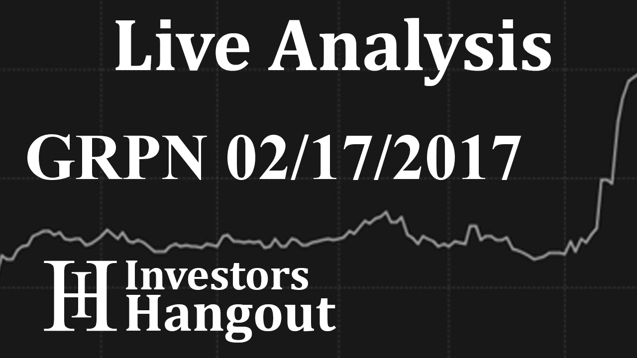 GRPN Stock Live Analysis 02-17-2017