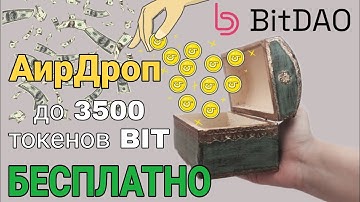 Bybit Launchpad | АирДроп токенов BitDAO | Бесплатная раздача криптовалюты BIT