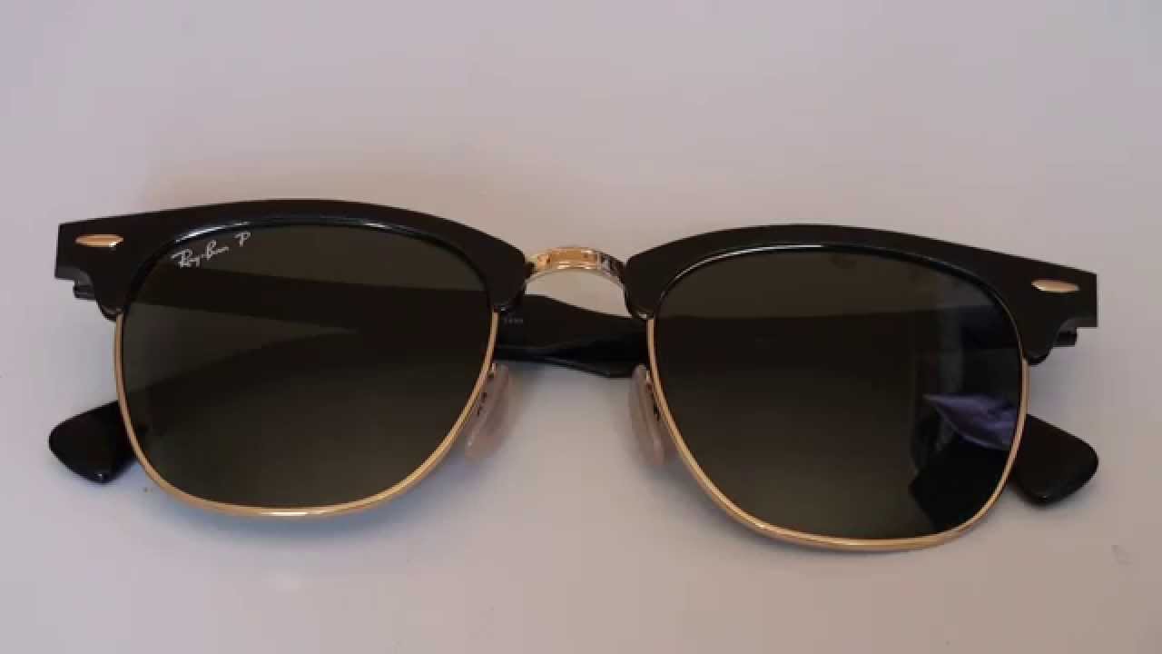 ray ban clubmaster polarized sunglasses