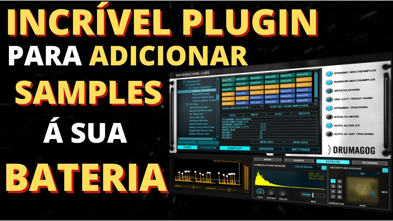 [ INCRÍVEL ] PLUGIN PARA ADICIONAR SAMPLES Á SUA BATERIA - YouTube