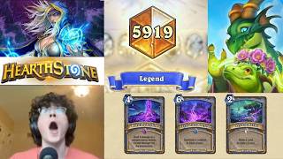 86% WINRATE TO LEGEND - DRAGON LEYLINE MAGE (HEARTHSTONE)
