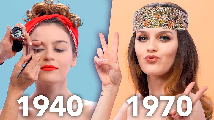 La evolución del maquillaje en 100 años