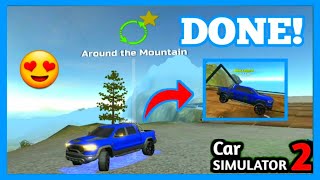 Around the Mountain Mission Completed | Car Simulator 2 screenshot 1