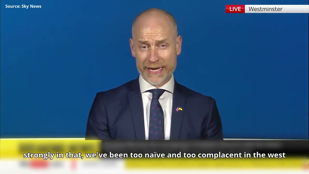 Stephen Kinnock calling on Government to be much stronger on Russian Oligarchs - Sky News 02.03.22