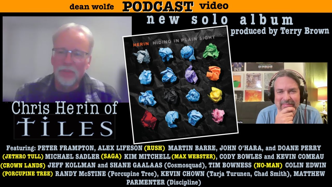 Chris Herin of Tiles on New Solo Album, Calls From Gene Simmons, Alex Lifeson's Influence Podcast 57