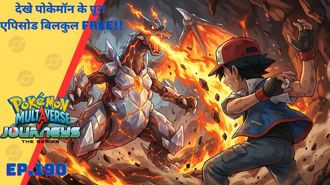 Pokémon Multiverse journeys episode 190 | Ash Vs Reiner legendary master battle | Ash returns