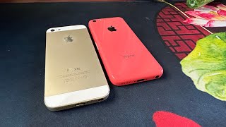 Comparison iPhone 5c vs iPhone 5